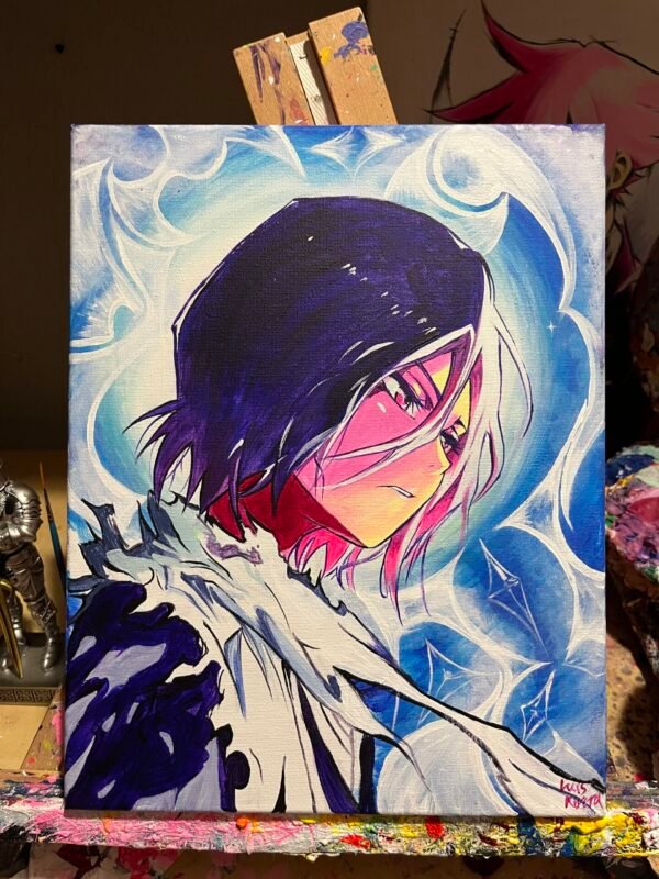 Rukia Painting Glows (11in x 14in) - Image 2