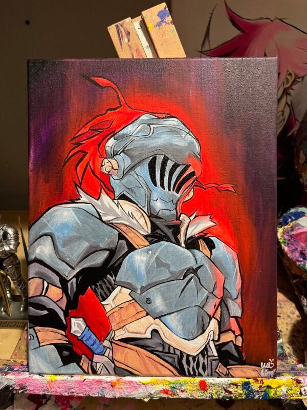 Goblin Slayer Painting Glows (11in x 14in) - Image 2