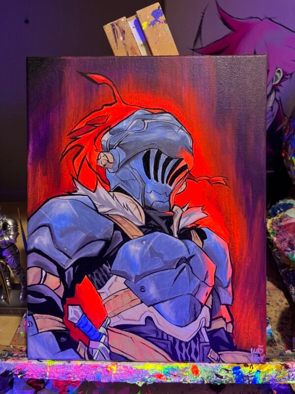Goblin Slayer Painting Glows (11in x 14in)