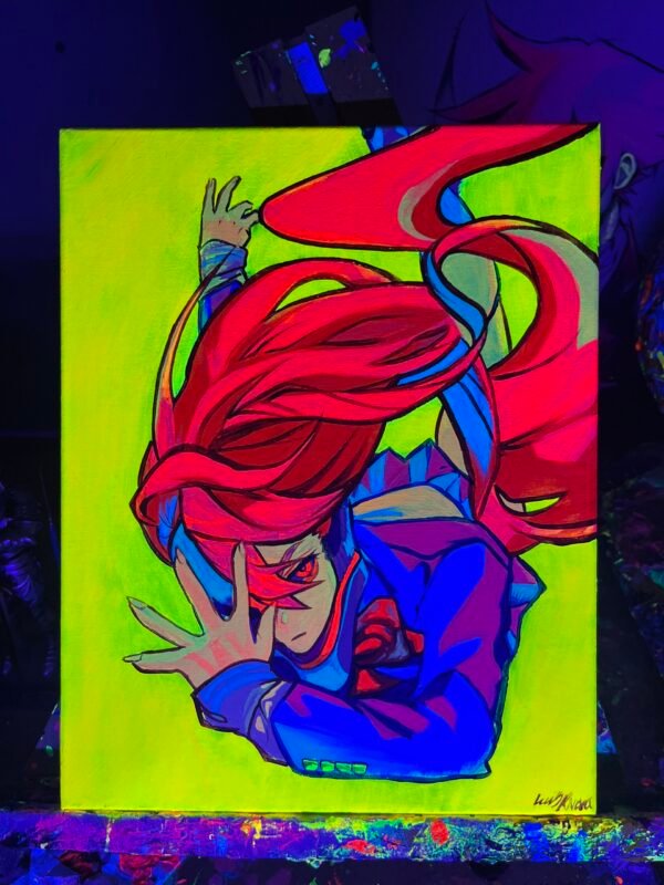 Aira Painting Glows (11in x 14in) - Image 4