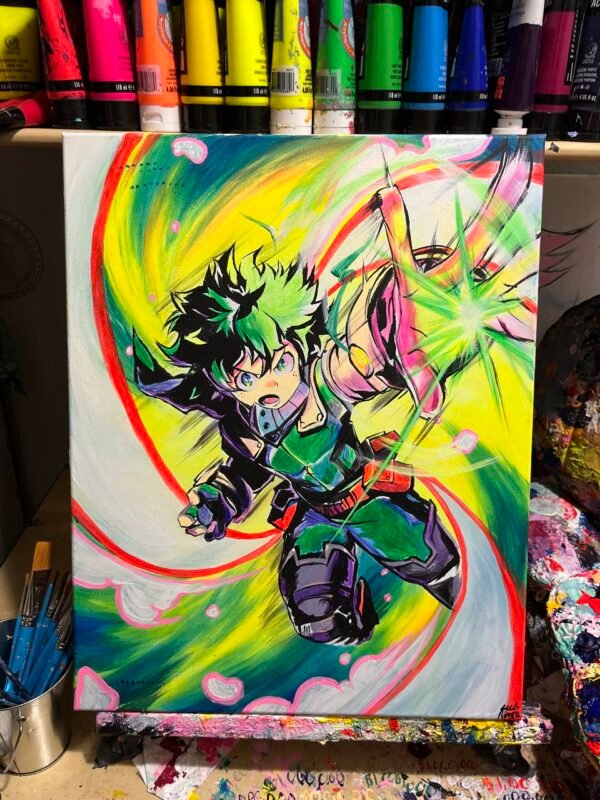 Deku Painting Glows (14in x 20in) - Image 2
