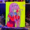 Zero Two Painting Glows (11in x 14in)