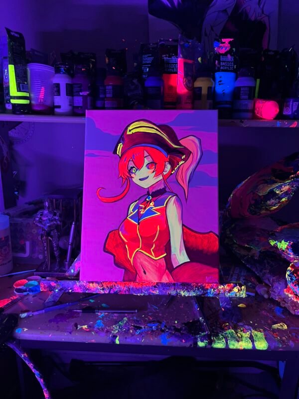 Houshou Marine Painting Glows (11in x 14in) - Image 4