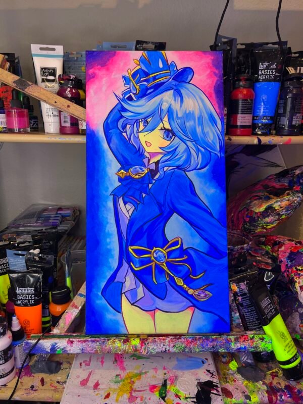 Furina Painting Glows (20in x 10in) - Image 3