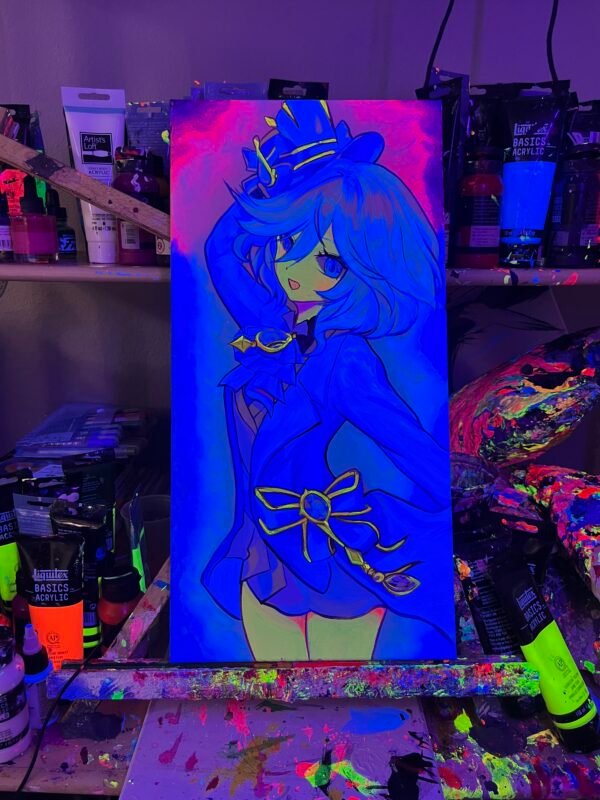 Furina Painting Glows (20in x 10in) - Image 4