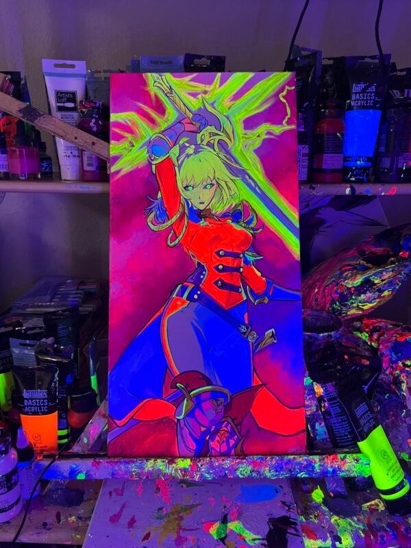 Solo leveling Painting Glows (20in x 10in) - Image 4