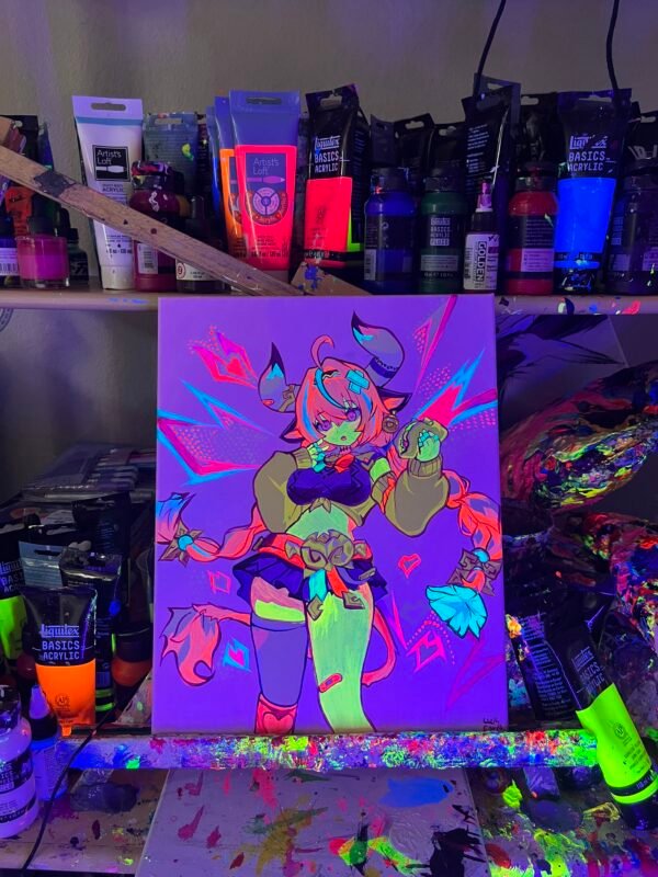 Varesa Painting Glows (11in x 14in) - Image 4