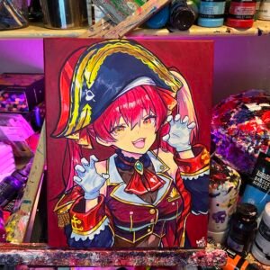 Houshou Marine Painting Glows (11in x 14)