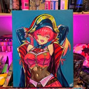 Houshou Marine Painting Glows (11in x 14)