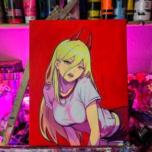 Power Painting Glows (11in x 14)